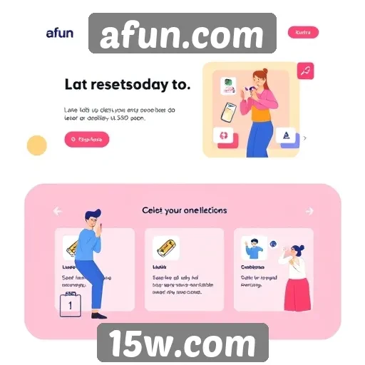 Explorando o design intuitivo do afun.com